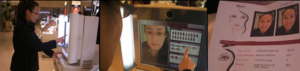 Rys 1. Digital Cosmetic Mirror – wirtualne lustra w ramach koncepcji tryvertising